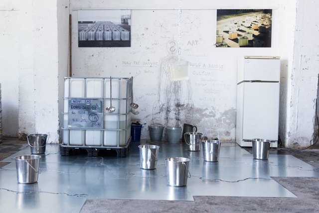 Künstler Joachim Eckl trachtet in seinem neuen Projekt nach einer länderübergreifenden Annäherung an die Donau. | Foto: Joachim Eckl