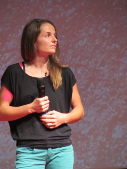 Babsi Zangerl aus Strengen zählt zu den besten Kletterinnen.