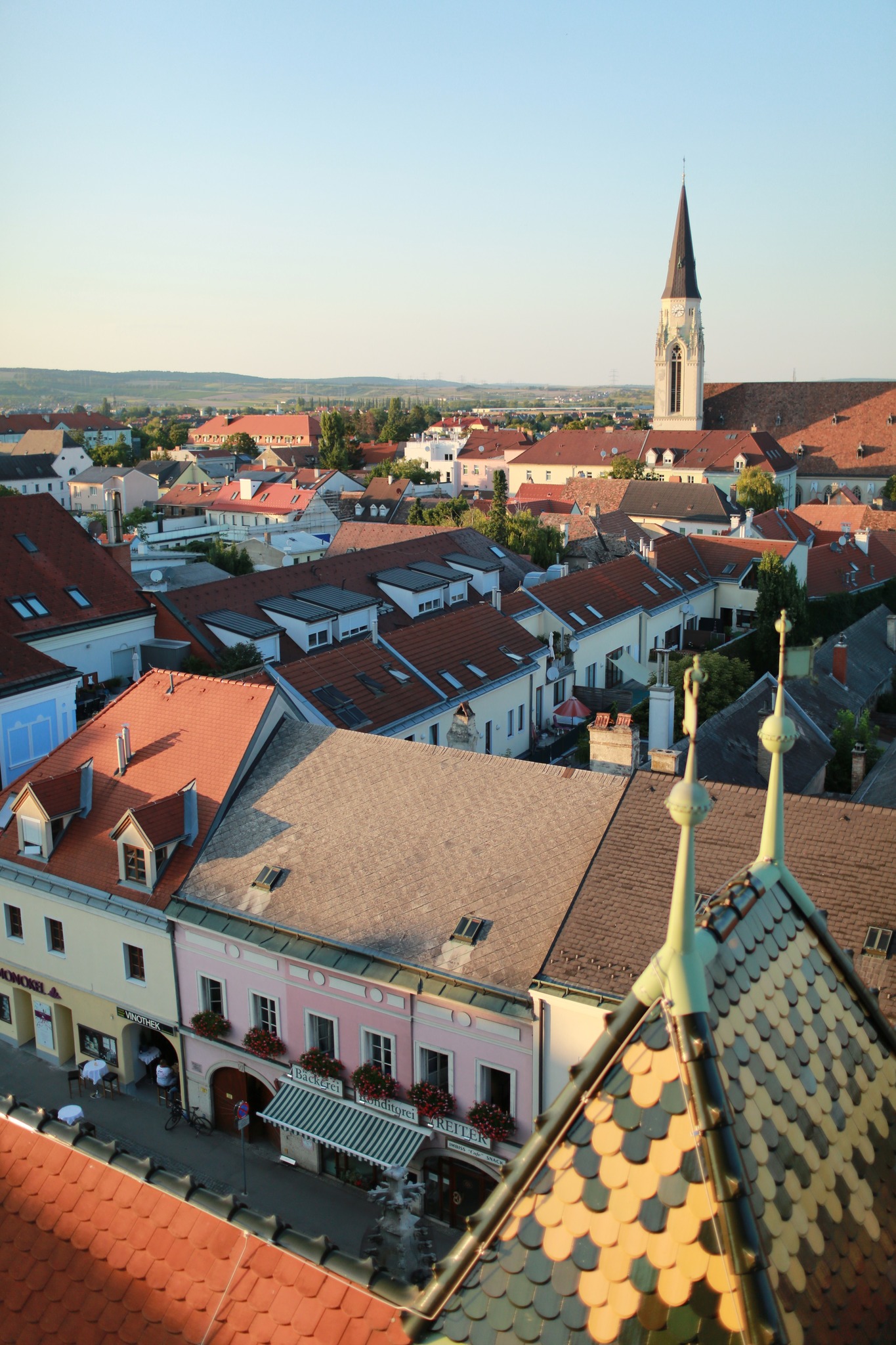 Korneuburg im Abendlicht - Korneuburg