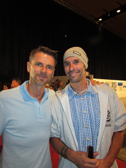 Interviewten die Gäste: Heinz Reich und Flo Orley.