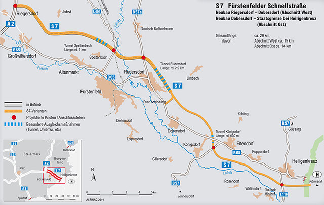 Laut ASFINAG liegen nun alle rechtlichen Grundlagen für den Bau der Schnellstraße vor. | Foto: ASFINAG