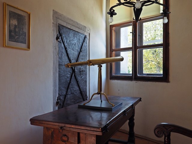 Auch über Johannes Kepler lernt man einiges auf Burg Strechau.