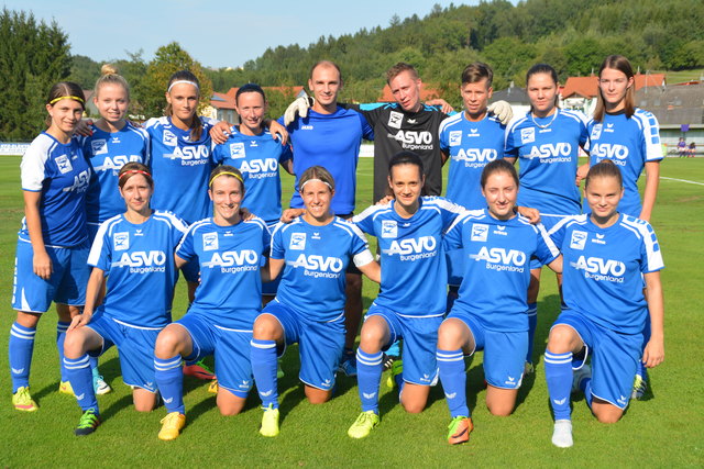 Die Spielerinnen vom FC Südburgenland verloren zwar gegen Landhaus können aber positiv in die Saison blicken.