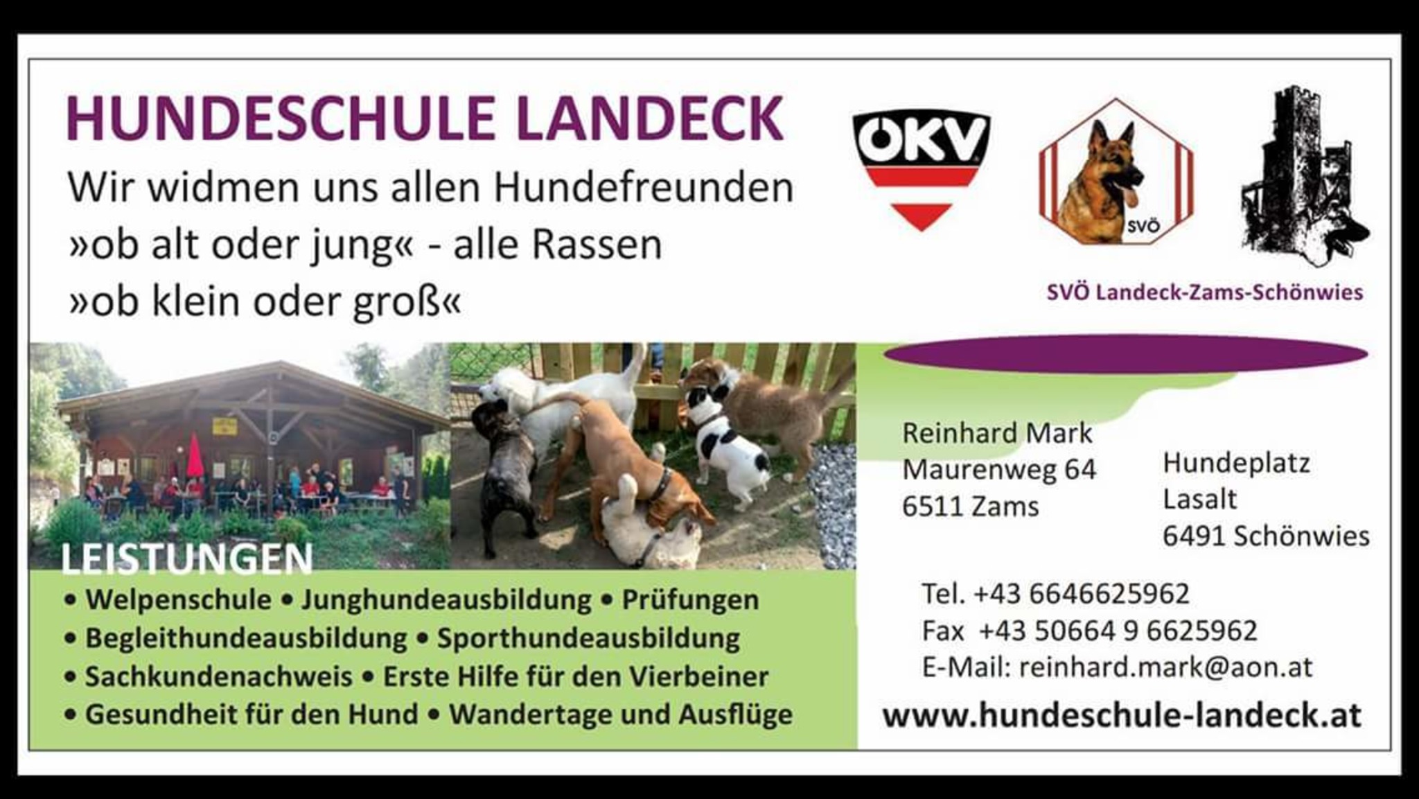 Sachkundenachweis für Hundebesitzer Landeck