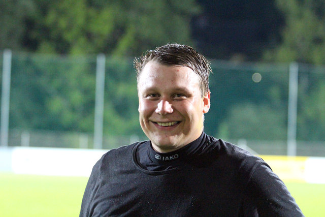 Fredi Fellner konnte als Torhüter und als sportlicher Leiter von St. Gallen endlich wieder richtig Lachen.