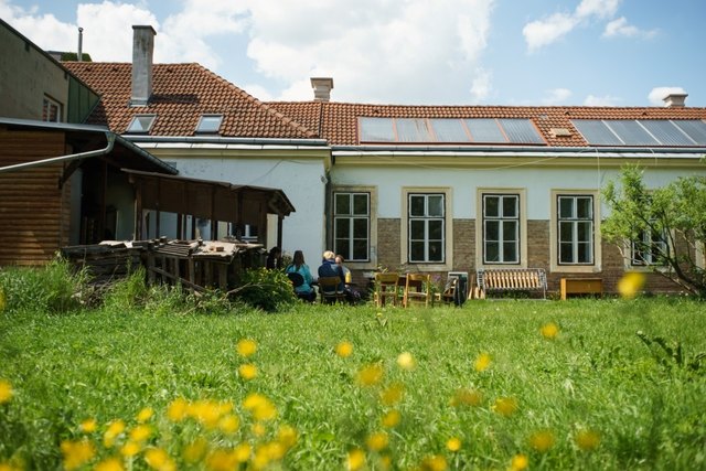 Der bestehende Teil des Lazaristenklosters.