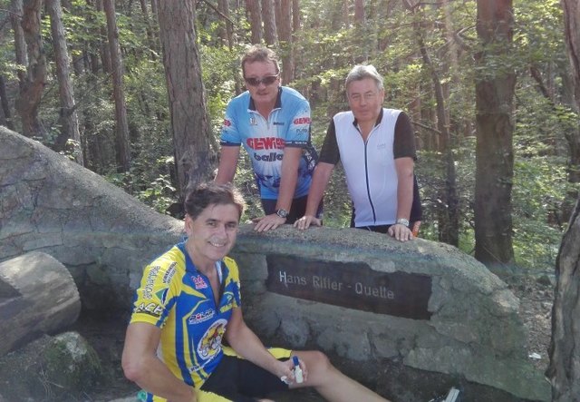 v.l. Gerhard Wanasek, Karl Burg Obmann, Herbert Feigl