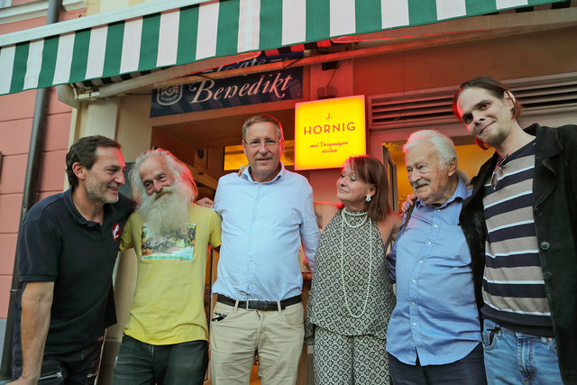 Manfred Schein, Centauri Alpha, Dr. Andreas Skorianz, Elisabeth Engleitner, Ing. Walter Wrana und Andreas Papesch