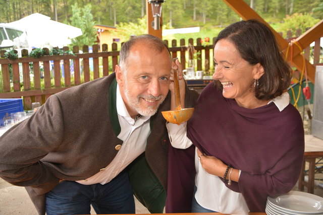 StR Herwig Röttl mit Gattin Elisabeth