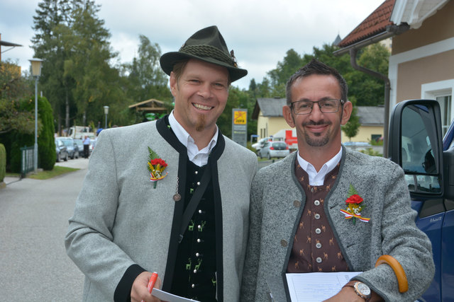Alexander und Bernhard