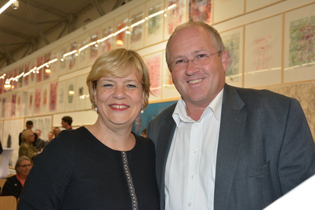 Barbara Schwarz mit Alfred Pohl