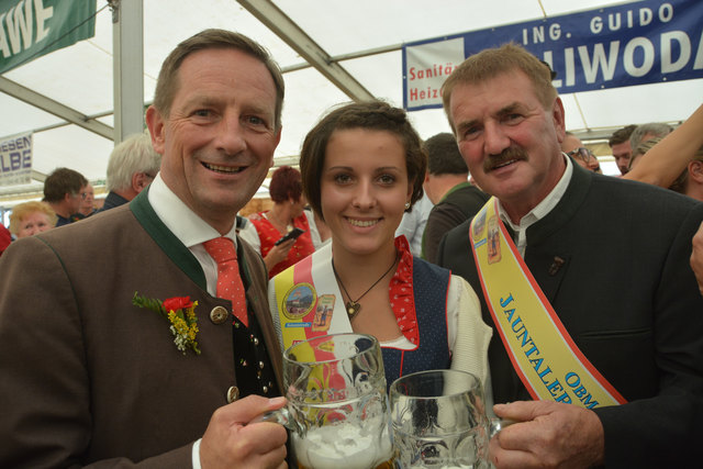 Landesrat DI Christian Benger, Manuela Golautschnik, Reinhard Prutej