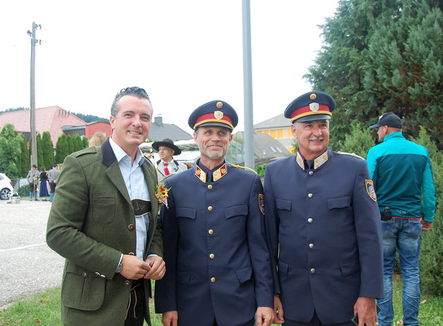 Mag. Gernot Darmann, Oberstleutnant Klaus Innerwinkler, KI Hans-Jörg Karner