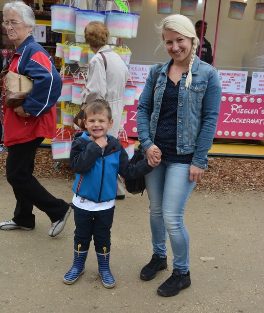 Tobias mit Mama Kerstin