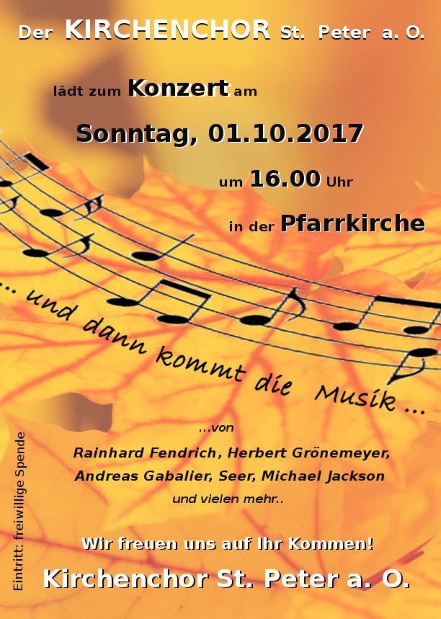 Erst Flackert Das Licht Dann Kommt Die Musik Chorkonzert...und dann kommt die Musik! - Südoststeiermark