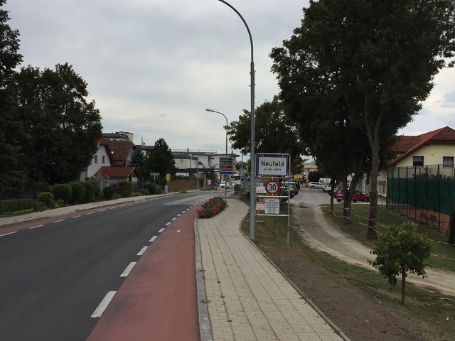 Das Ziel erreicht und einen kleinen Sieg eingefahren.