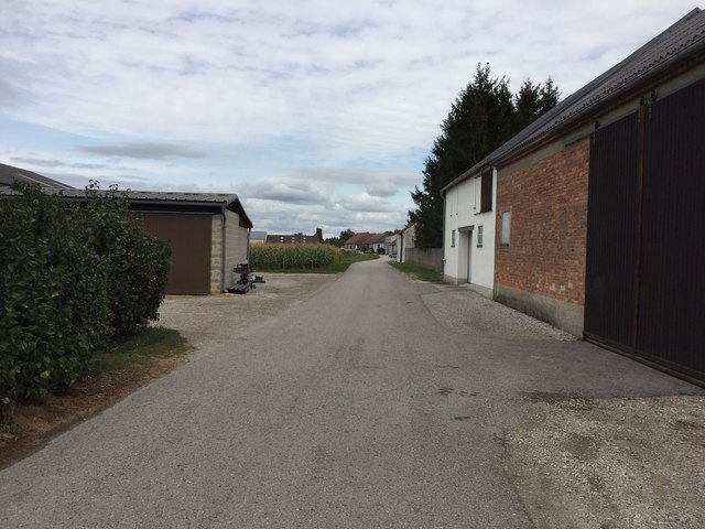 Durch die Gasseln von Eggendorf.