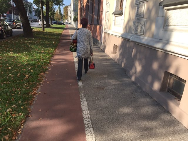 Immer diese Fußgänger!