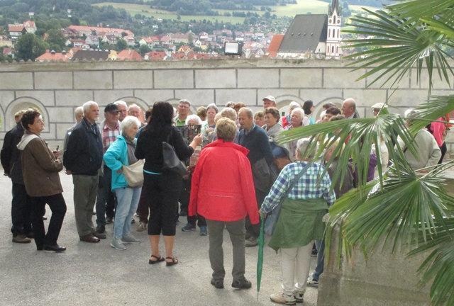 Die Burg in Krumau war für die Senioren eine Reise ins Mittelalter. | Foto: Foto: Märzinger