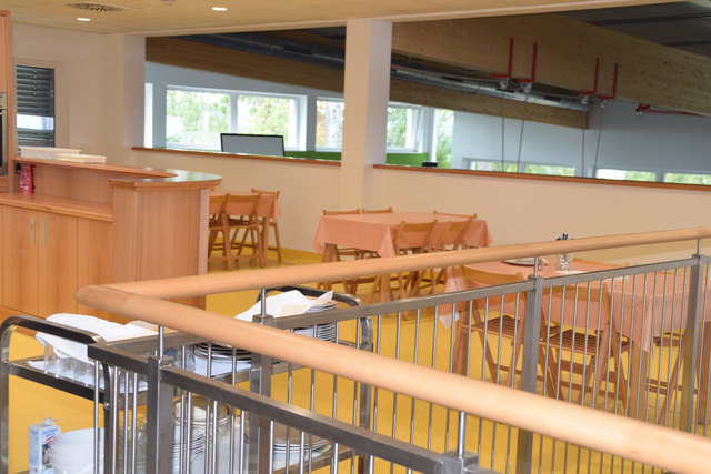 Die Galerie bietet höchsten Komfort.