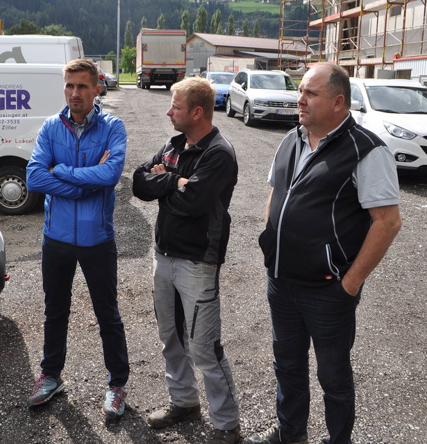 Leitende Mitarbeiter Fa Bodner Bau