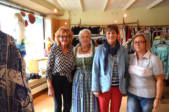 Initiatorin Johanna Kulterer (2.v.li.) mit Marlies Schmid, Erika Drumel und Sylvia Pertl