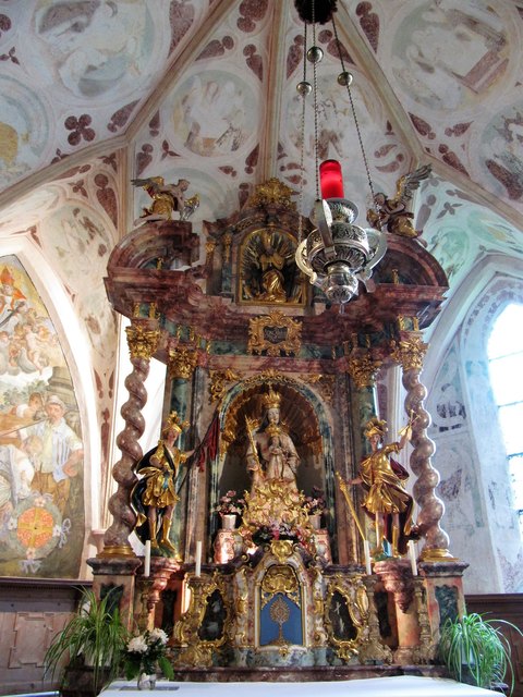 St.Adolari - Hauptaltar St.Ulrich a.Pillersee