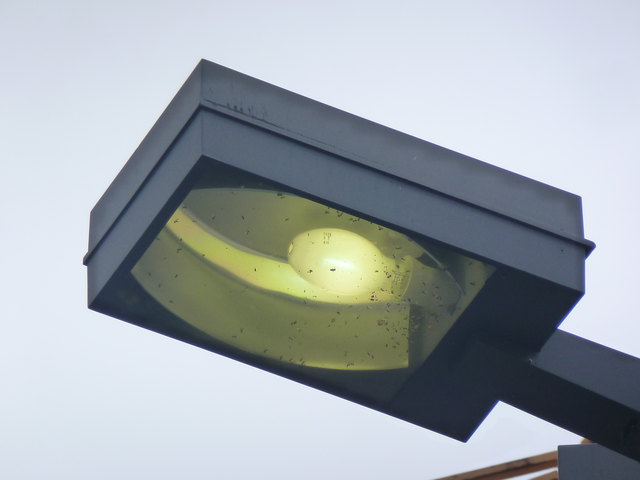 Jede einzelne HQL-Leuchte hat eine Leistung von 250 Watt. Mit Vorschaltgerät dürften es dann 275 Watt sein. Der jährliche Stromverbrauch pro einzelner Lampe beträgt somit stolze 2.400 kWh.