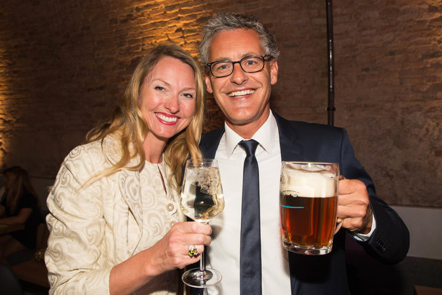 Richter Franz Mittermayr mit Ehefrau Kristin | Foto: Neumayr/MMV