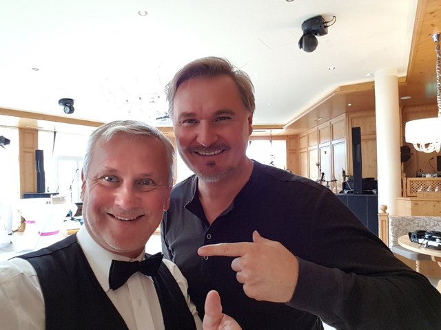 Verblüffungskünstler Gerry mit Nik P. | Foto: Scharnböck