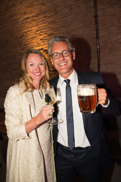 Richter Franz Mittermayr mit Ehefrau Kristin | Foto: Neumayr/MMV