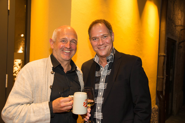 Fritz Egger und Messechef Michael Wagner | Foto: Neumayr/MMV