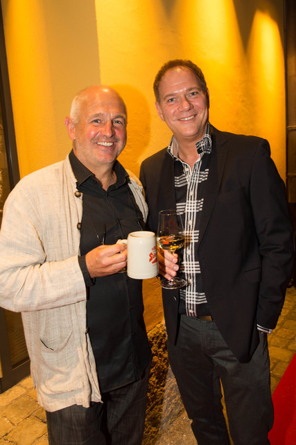 Fritz Egger und Messechef Michael Wagner | Foto: Neumayr/MMV