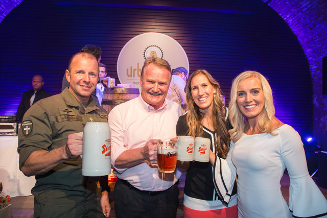Pfarrer Richard Weyringer, Heinrich Kiener, Cornelia Gritzky und Maria Schinnerl | Foto: Neumayr/MMV