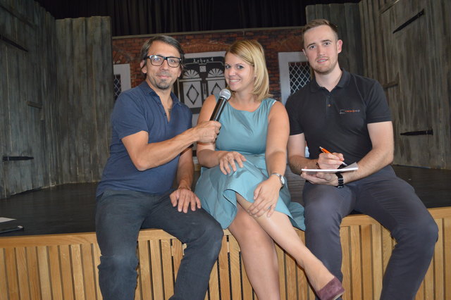 Das JW-Vorstandsteam im Bezirk Kirchdorf: Bezirksvorsitzender Thomas Höfer (li.) mit seinen Stellvertretern Stefanie Etzenberge und Martin Schiller