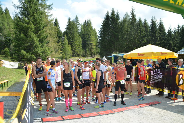 Vor dem Start der Hauptläufe