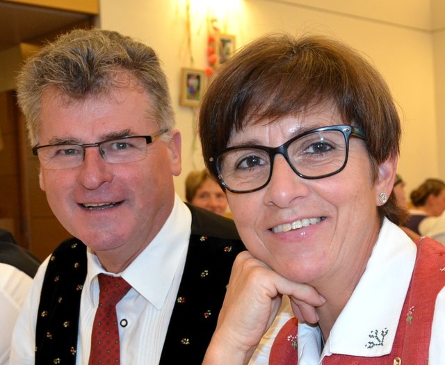 Amtsleiter Fritz Zlattinger und Burgi
