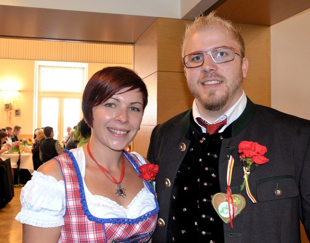 Altzechmeister Tamara Krammer und Stefan Pacher