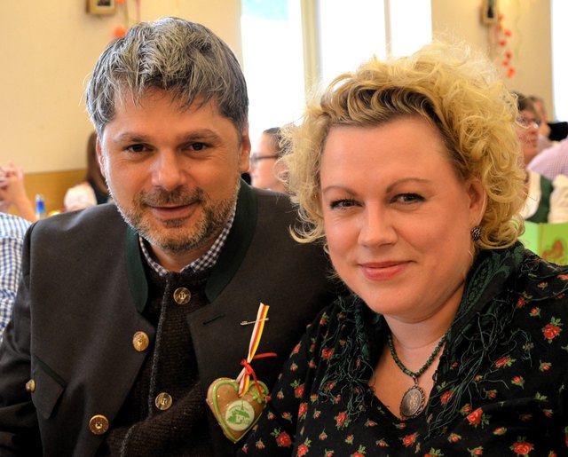 Christian und Christine Plazotta amüsieren sich auch
