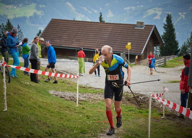 Franz Denifl gewann in der Klasse "Vertical Race Herren 2" | Foto: SV Telfes