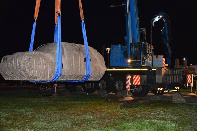 Der Granit-GTI wurde abtransportiert