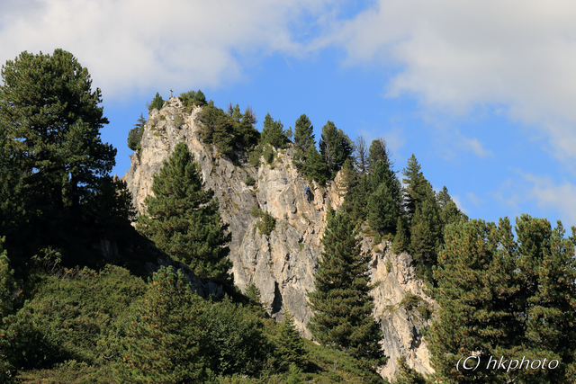 Der Klettersteig Knorren am Penken in Mayrhofen.