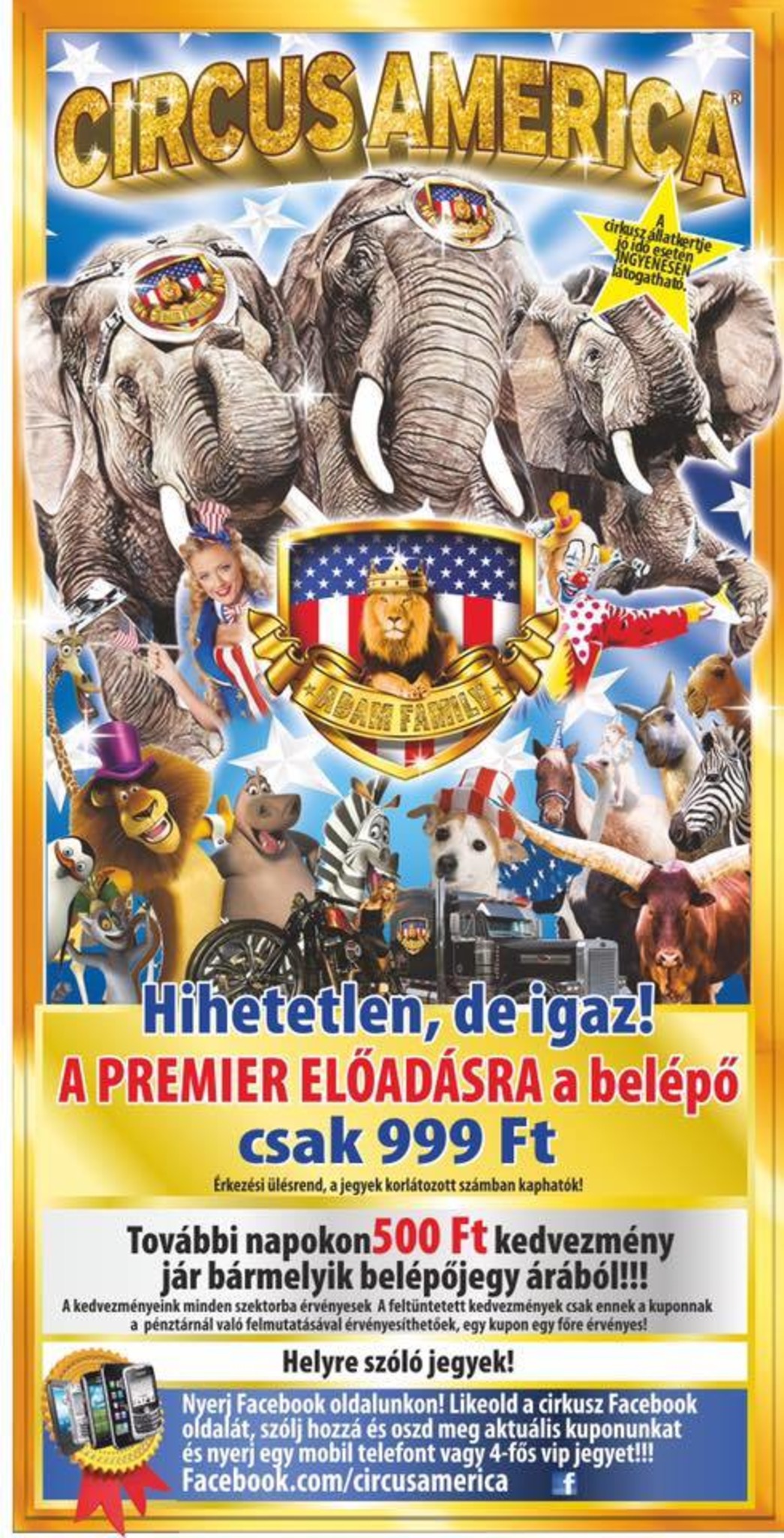 PREMIERE des CIRCUS AMERICA in SOPRON ABSAGE wegen starken STURM 14.9.