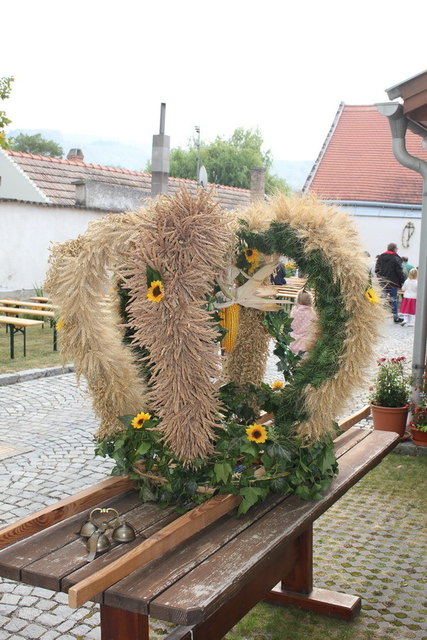 Erntekrone der Pfarre B.D. Altenburg | Foto: Pfarre Bad Deutsch Altenburg