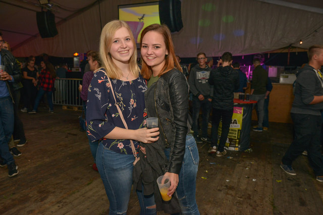 Claudia und Claudia (v. l.) lachen gerne