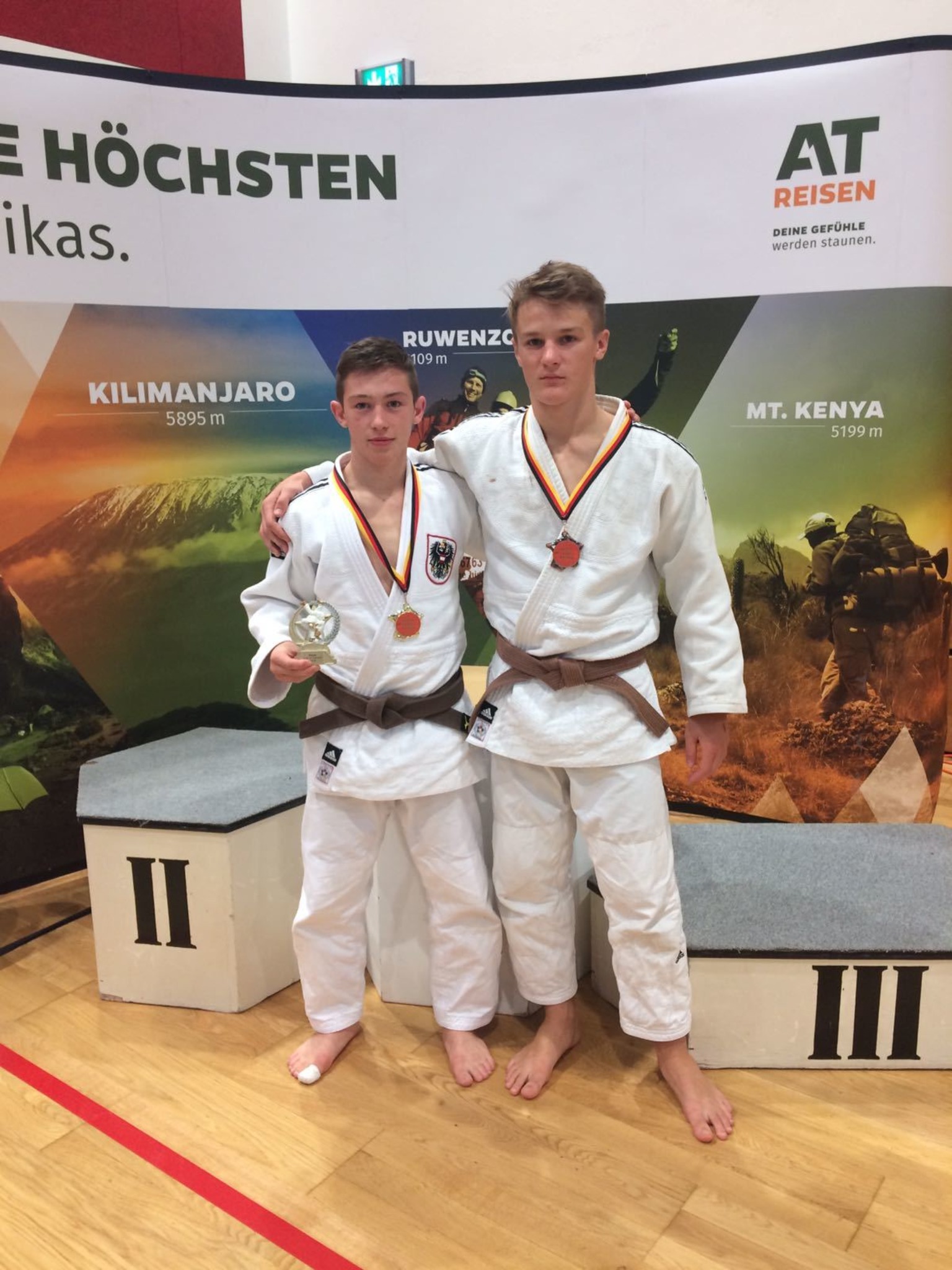 Top Leistung beim int. Judo Turnier in Leipzig durch Daniel Leutgeb und