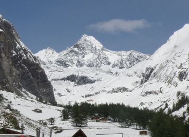 Der Großglockner bei Postkartenwetter - das ist selten