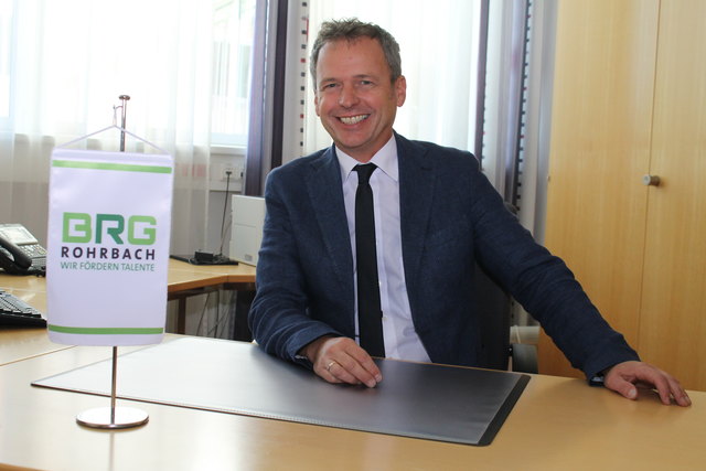 Nikolaus Stelzer leitet seit diesem Schuljahr das BG/BRg Rohrbach.