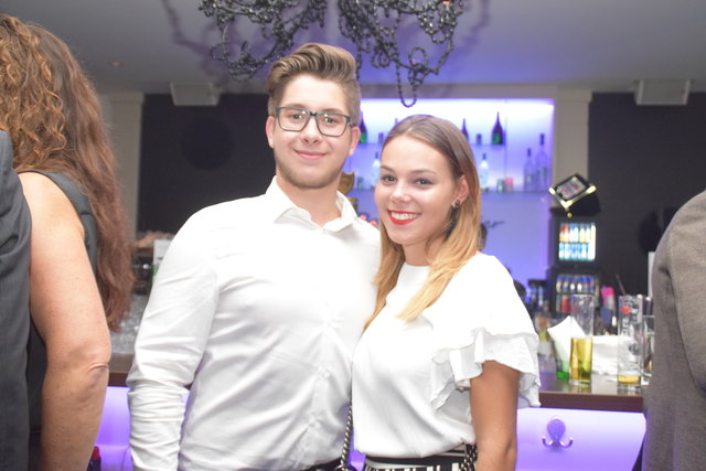 Maximilian Zinganel (Vieider Gastro) und Lara Steiner.
