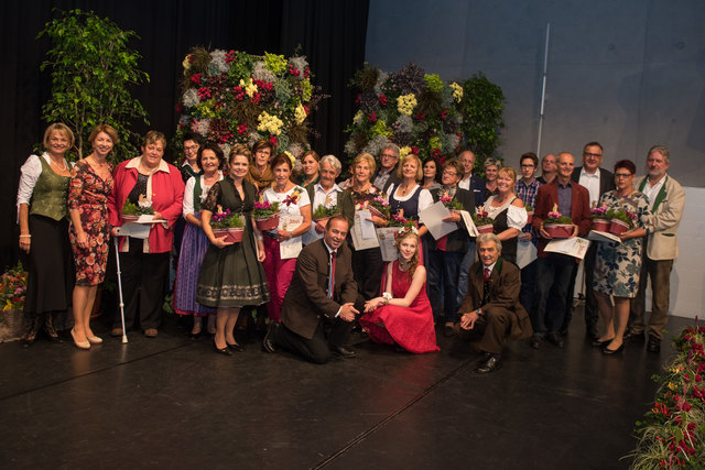Finale der Blumenolympiade 2017 in in der Blumenhalle in St. Veit | Foto: kk